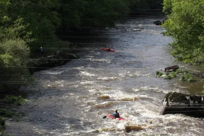En aval du pont 05/2014